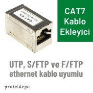 IRENIS CAT7 Ethernet Kablo Ekleyici, Uzatma Aparatı IRENIS CAT7 Ethernet Kablo Ekleyici, Uzatma Aparatı