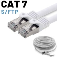IRENIS CAT7 S/FTP Ethernet Patch Kablo, 1 Metre, Beyaz