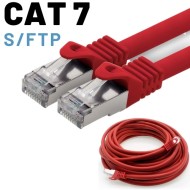 IRENIS CAT7 S/FTP Ethernet Patch Kablo, 1 Metre, Kırmızı