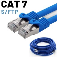 IRENIS CAT7 S/FTP Ethernet Patch Kablo, 1 Metre, Mavi