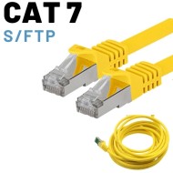 IRENIS CAT7 S/FTP Ethernet Patch Kablo, 1 Metre, Sarı