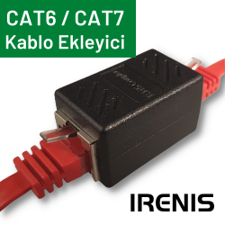IRENIS CAT6 Ethernet Kablo Ekleyici, Uzatma Aparatı IRENIS CAT6 Ethernet Kablo Ekleyici, Uzatma Aparatı