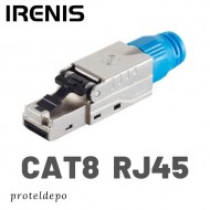 IRENIS RJ45 Aletsiz Montaj tipi Konnektör, Cat.8/7A/7/6A için IRENIS RJ45 Aletsiz Montaj tipi Konnektör, Cat.8/7A/7/6A için
