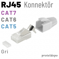 IRENIS RJ45 Konnektör Cat.7A/7/6A/6/5e için IRENIS RJ45 Konnektör Cat.7A/7/6A/6/5e için