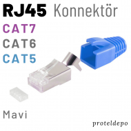 IRENIS RJ45 Konnektör Cat.7A/7/6A/6/5e için IRENIS RJ45 Konnektör Cat.7A/7/6A/6/5e için