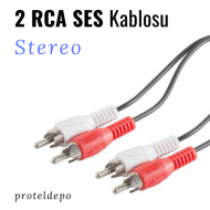 IRENIS 2 RCA Ses (Audio) Kablosu 50 cm IRENIS 2 RCA Ses (Audio) Kablosu 50 cm