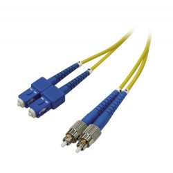 SC/FC SM Duplex FO Patch cord/Jumper - 1 metre
