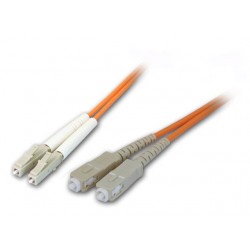 LC/SC 62.5/125 MM Duplex FO Patch cord/Jumper - 1 metre