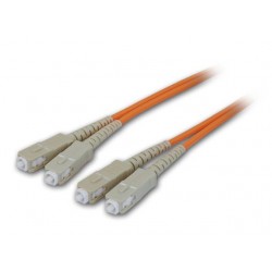 SC/SC 62.5/125 MM Duplex FO Patch cord/Jumper - 1 metre