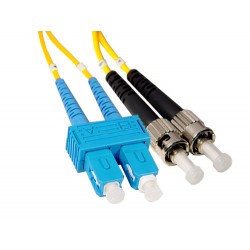 SC/ST SM Duplex FO Patch cord/Jumper - 1 metre