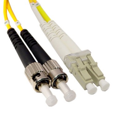 LC/ST SM Duplex FO Patch cord/Jumper - 1 Metre
