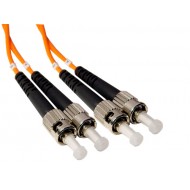 ST/ST 50/125 MM Duplex FO Patch cord/Jumper - 20 metre