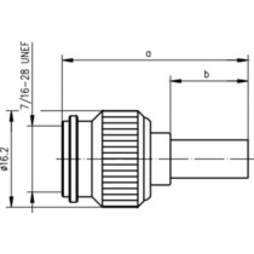 IRENIS TNC LMR240 Erkek Konnektor  