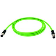 1 Metre TELEGÄRTNER M12 4-pin D-kod Kablo