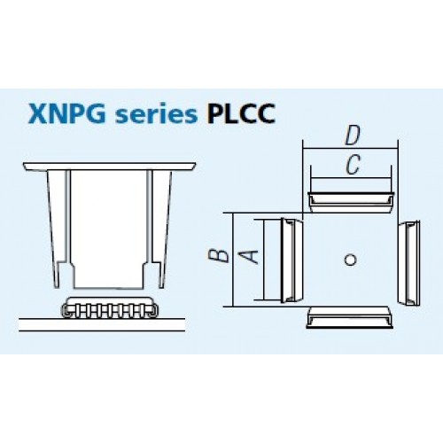GOOT XNPG-11.5X14 SMT Nozzle (PLCC11.5X14) GOOT XNPG-11.5X14 SMT Nozzle (PLCC11.5X14)