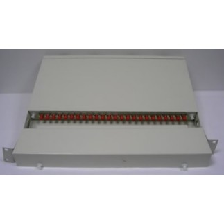 24'lü Patch Panel FC SM adaptörlü