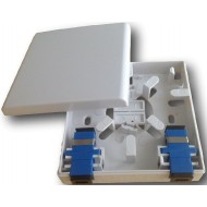 2'li Sonlandırma Kutusu SC/SM Adaptörlü 2'li Sonlandırma Kutusu SC/SM Adaptörlü