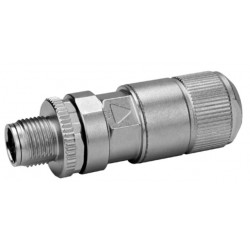 TELEGÄRTNER M12 8-pin X-kod Konnektör, Cat.6A veya Cat.7 için