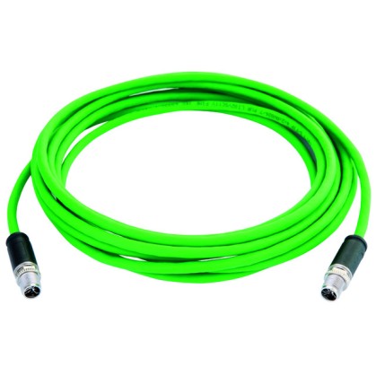 50 cm TELEGÄRTNER M12 8-pin X-kod Kablo
